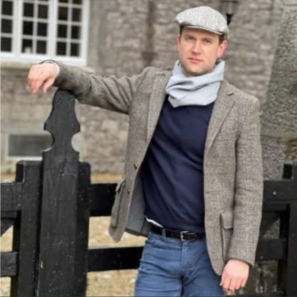 Luxurious 100% Cashmere Scarf  Hand Tailored in Germany Y2K - Picture 11 of 11